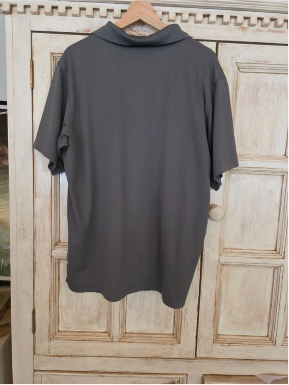 Men's Columbia Gray Polo Shirt XL - Picture 2 of 5
